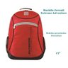 Mochila Juvenil Extreme Adventure 17" Wincy - Vermelho - 1