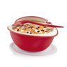 Tupperware Tigela Thermo 2,5L com Colher Vermelha - 1