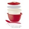Tupperware Tigela Thermo 2,5L com Colher Vermelha - 3
