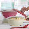 Tupperware Tigela Thermo 2,5L com Colher Vermelha - 4