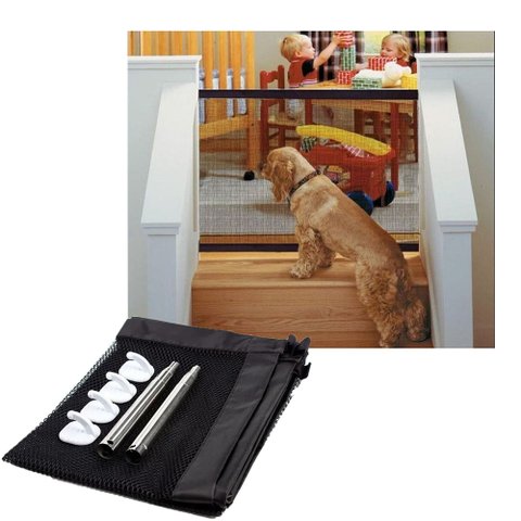 Tela Grade de Porta Cachorro Rede Pet Cães cão Crianças Parede Bebe Gato