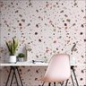 Papel de Parede Granelite Tons de Rosa - 0,50cm x 2,50M - 1