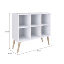 Ver imagem 2 de Cômoda Retrô com Nichos Tifany 100% Mdf