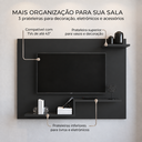 Ver imagem 3 de Painel para TV até 43 Polegadas Denver 110cm Preto - J Carvalho