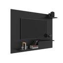 Ver imagem 1 de Painel para Tv 43" 3 Prateleiras Denver 110cm Preto