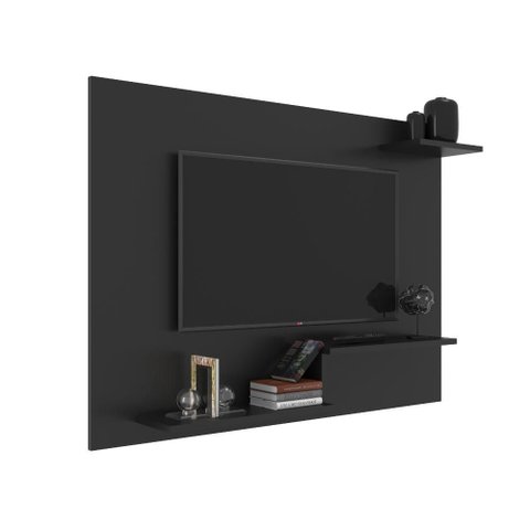 Painel para Tv 43" 3 Prateleiras Denver 110cm Preto
