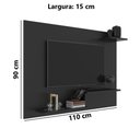 Ver imagem 4 de Painel para TV até 43 Polegadas Denver 110cm Preto - J Carvalho