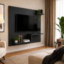 Ver imagem 1 de Painel para TV até 43 Polegadas Denver 110cm Preto - J Carvalho