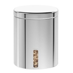 Potes para Mantimentos em Aço Inox com Tampa e Visor 20 Cm Brinox 2125/034 - 2