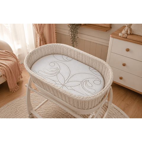 Colchão Oval de Berço D28 Confortável Alta Qualidade 78cm