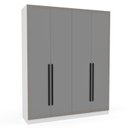 Ver imagem 4 de Guarda Roupa Casal 161,2cm com 4 Portas e 4 Gavetas 240833 Valência Politorno Móveis
