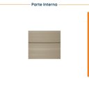Ver imagem 3 de Rodapés para Balcão de Cozinha Planejada 20cm Ipanema CabeCasa MadeiraOriginals Bege/Fendi Trama