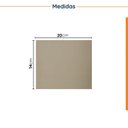 Ver imagem 2 de Rodapés para Balcão de Cozinha Planejada 20cm Ipanema CabeCasa MadeiraOriginals Bege/Fendi Trama