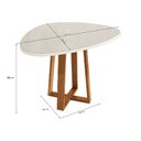Ver imagem 2 de Mesa de Jantar Elma para 4 Lugares 135x105cm Kappesberg