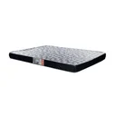 Ver imagem 3 de Cama Box Baú Casal Suede Bege + Colchão Espuma D28 Conforto 138x188x50