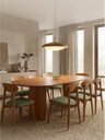 Ver imagem 1 de Sala de Jantar Moderna 8 Cadeiras - Toscana - Requinte Salas