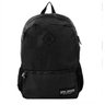Mochila Unissex Juvenil Bolso Frontal Com Porta Squeeze - Preto - 1