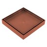 Kit 02 - Ralo Quadrado Para Embutir No Porcelanato Terracota - 3