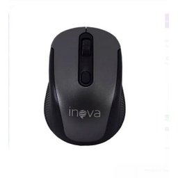 Mouse sem Fio Óptico Adaptador Nano Usb 1000dpi Inova - Preto - 1
