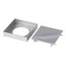 Ralo Aço Inox 15 cm X 15 cm Grelha Cega - 2