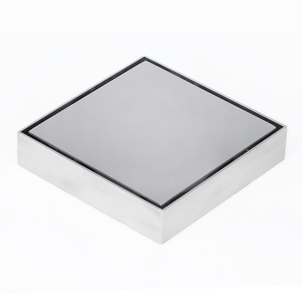 Ralo Aço Inox 15 cm X 15 cm Grelha Cega - 1