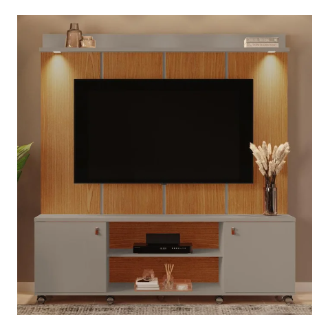 Home Denver 1.8m Grigio Fosco/cinamomo Mel Cod: 664.025