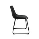 Ver imagem 4 de Cadeira Bruna Design Industrial Preta - Rivatti