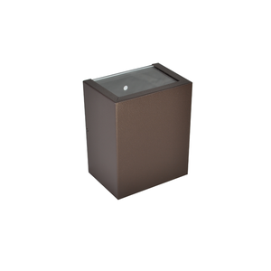 Arandela Alumínio 2 Focos Interna ou Externa G9 6208 - Marrom Texturizado