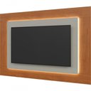 Ver imagem 2 de Painel Grécia com Led 1,80 para Tv até 65 Polegadas Mavaular Naturalle-off White