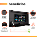 Ver imagem 4 de Painel para Tv até 65 Polegadas com Prateleira Nicho Max Edn Móveis