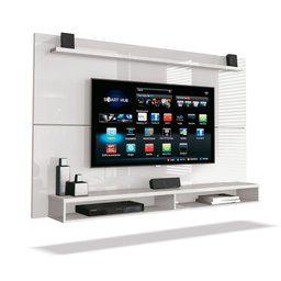 Painel TV 65 Polegadas Max EDN Móveis - Branco - 2
