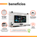 Ver imagem 4 de Painel Tv 65 Polegadas Max Edn Móveis - Branco