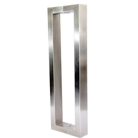 Puxador Stanfer Duplo Sorrento Inox 304 Escovado - 80 Cm - Ref 731.