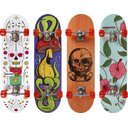 Ver imagem 1 de Skate Row Truck Alumínio Rodas Em Gel - 79x20cm - Mor - ROXO COGUMELO