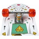 Ver imagem 2 de Skate Row Truck Alumínio Rodas Em Gel - 79x20cm - Mor - ROXO COGUMELO