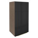 Ver imagem 1 de Armário Aéreo Madesa Lux 40 x 83 cm 1 Porta Rustic/Preto Cor:Rustic/Preto
