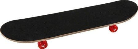 Skate Row Truck Alumínio Rodas Em Gel - 79x20cm - Mor - MADEIRA CAVEIRA - 4