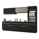 Preto/Dourado