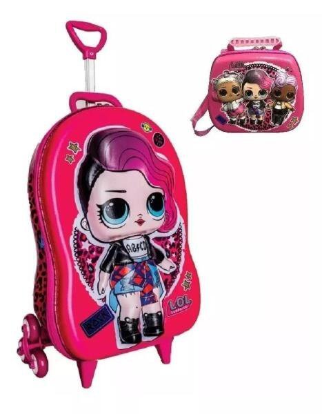 Mochilete E Lancheira Lol Rocker - 1