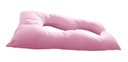 Ver imagem 3 de Travesseiro Gigante Happy Line 150 x 70 cm - Rosa