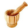 Pilão Para Temperos de Bambu Madeira - 1
