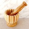 Pilão Para Temperos de Bambu Madeira - 2