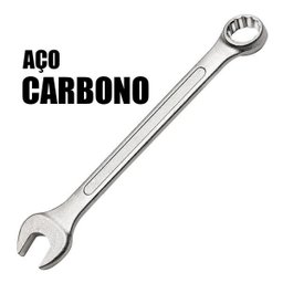 Chave Boca e Estrela Combinada 6 Ao 30mm Aço Especial - 4