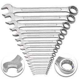 Chave Boca e Estrela Combinada 6 Ao 30mm Aço Especial - 1