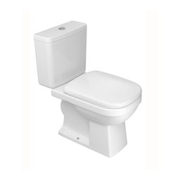 Kit Bacia com Caixa Acoplada Completo Quadra Branco Kp.211.17 Deca - 1