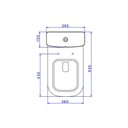 Ver imagem 4 de Kit Bacia com Caixa Acoplada Completo Quadra Branco Kp.211.17 Deca