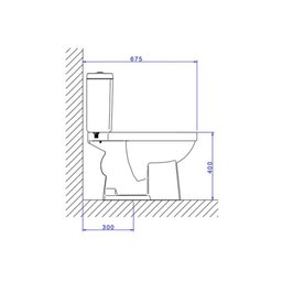 Kit Bacia com Caixa Acoplada Completo Quadra Branco Kp.211.17 Deca - 3