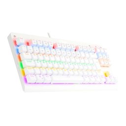 Teclado Mecanico Redragon Dark Avenger Lunar White Switch Brown, K568W-R PT-BROWN - 2