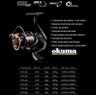 Molinete Okuma Fina Pro Xp - Fpx-65 - 8