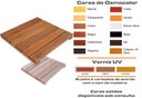 Ver imagem 2 de Deck de Madeira Modular 45x45 Cm Réguas 7 Cm Neonx com Pintura:osmocolor Imbuia Semi Tran